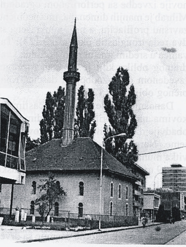 Čaršijska džamija u Prijedoru, mjesto i ostaci graditeljske cjeline